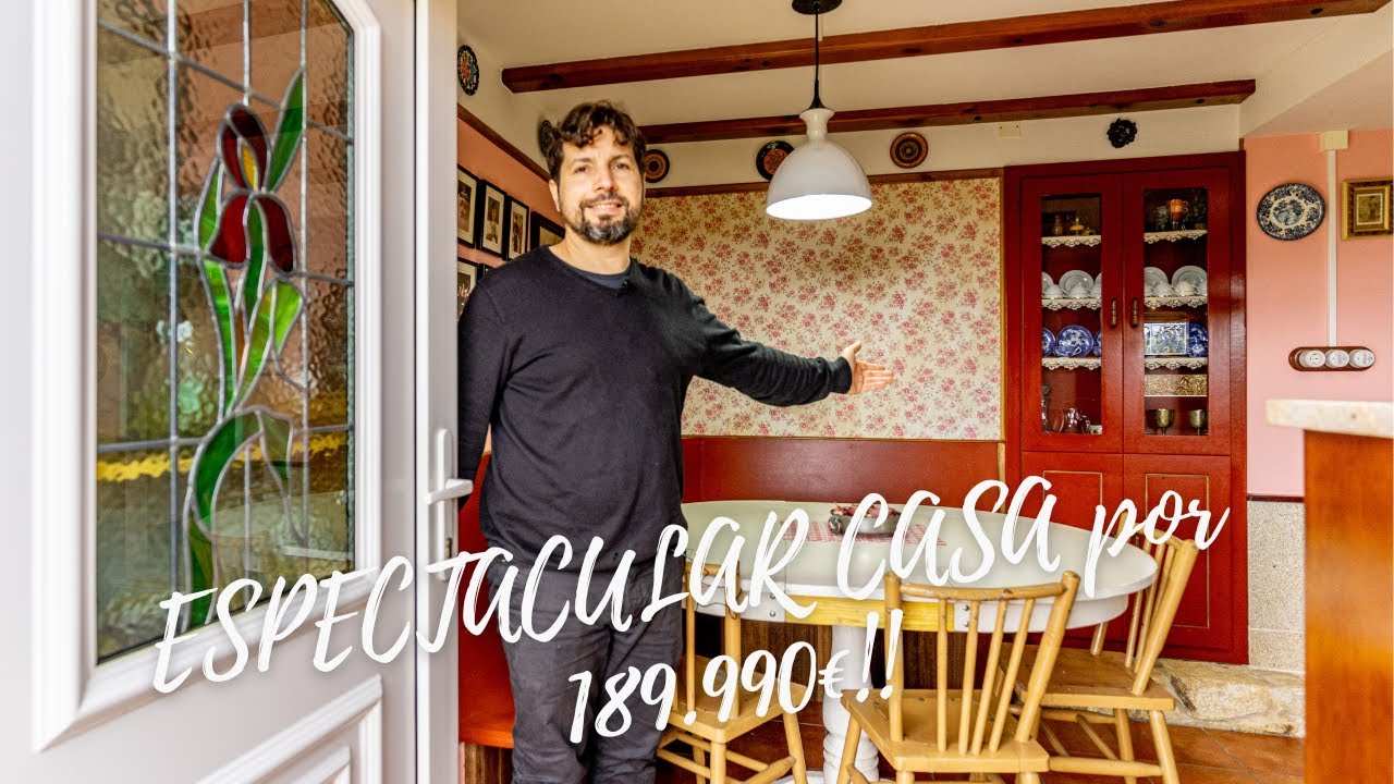 VENDIDA.ESPECTACULAR CASA en CORISTANCO (A CORUÑA-GALICIA) por tan SOLO 189.990 €!!!