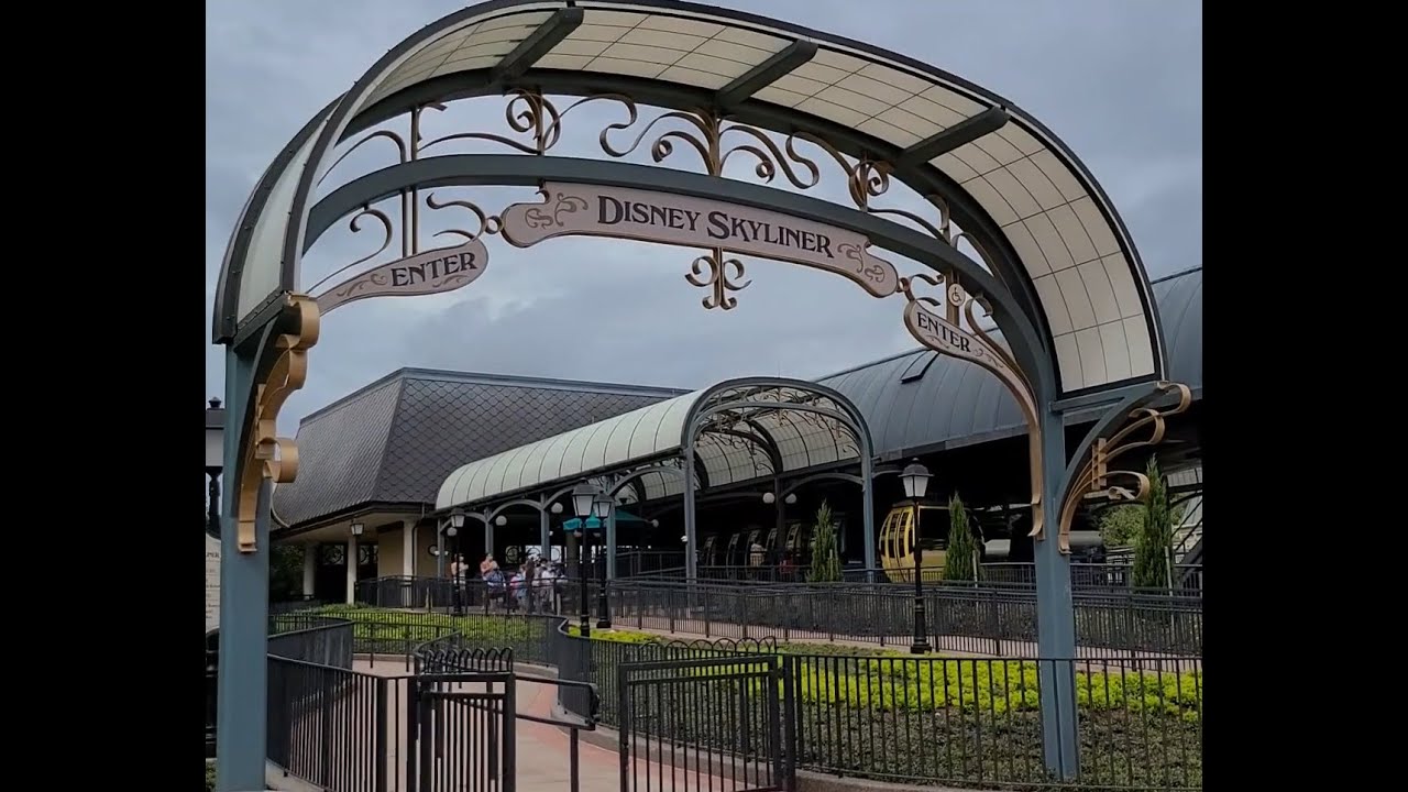Disney Skyliner Full Ride - EPCOT to Pop Century