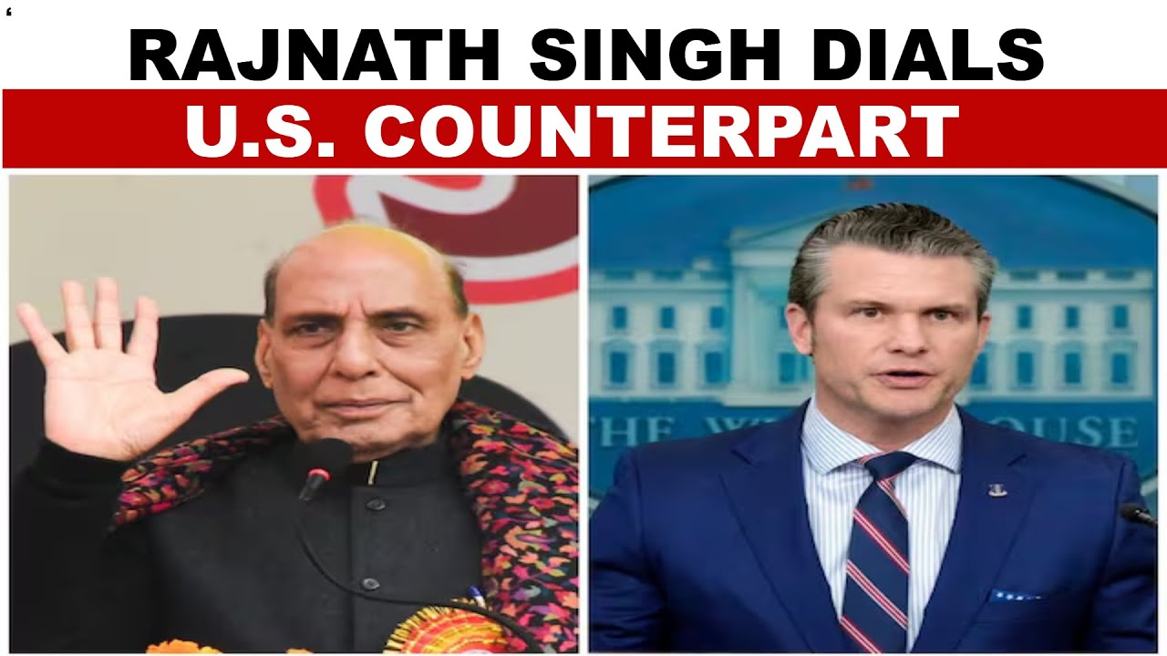 Rajnath Singh And US Defense Secretary Discuss Expanding Bilateral Defense Cooperation | India Today