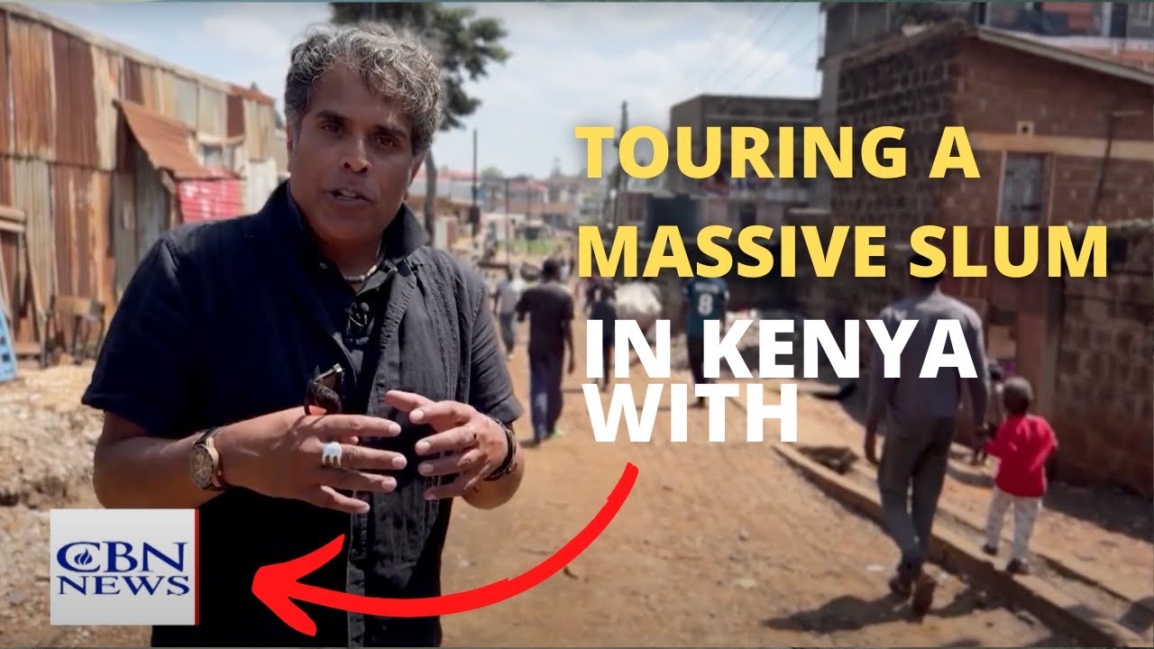 The Bucket Ministry & CBN Tour the Kibera Slum in Kenya