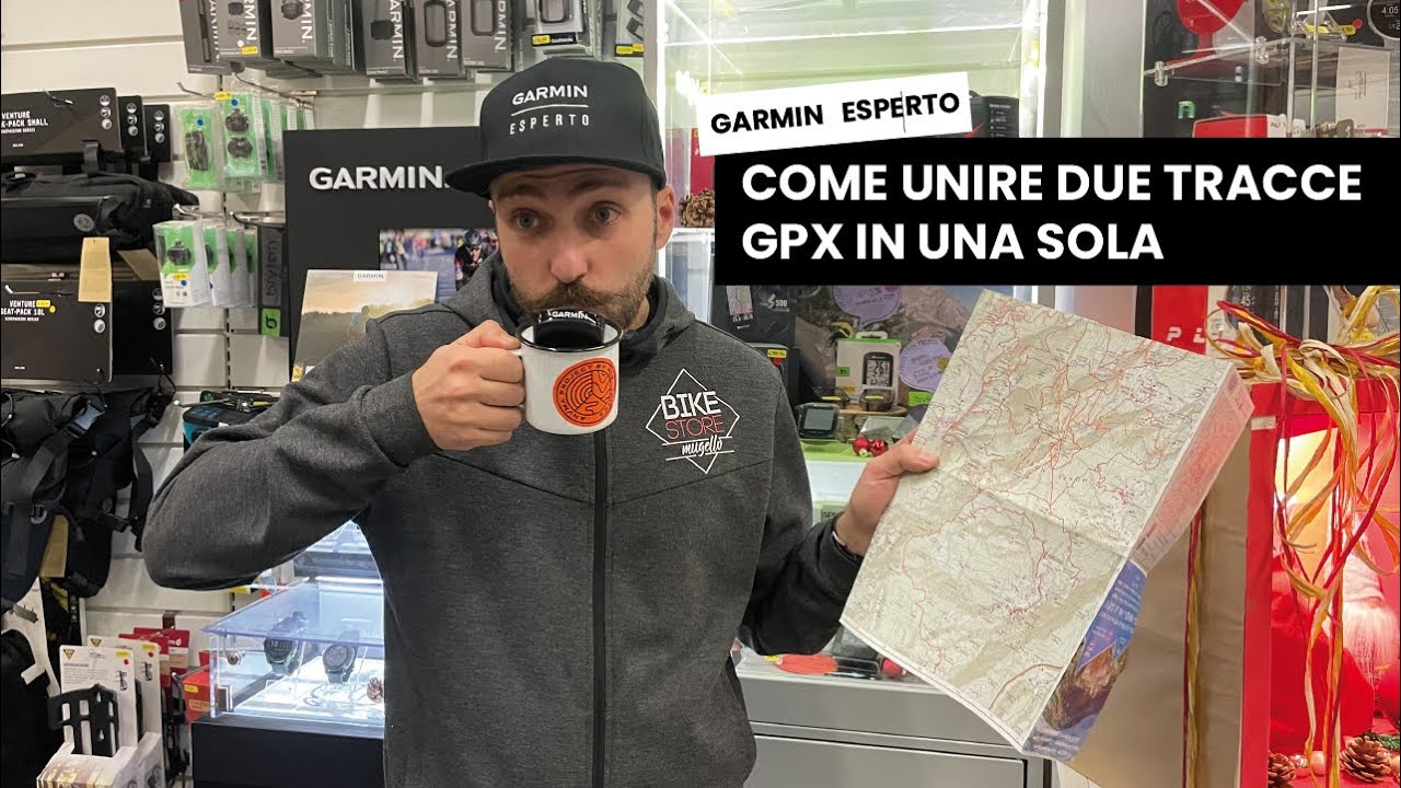Come unire due tracce gpx in una sola | I consigi di Garmin Esperto