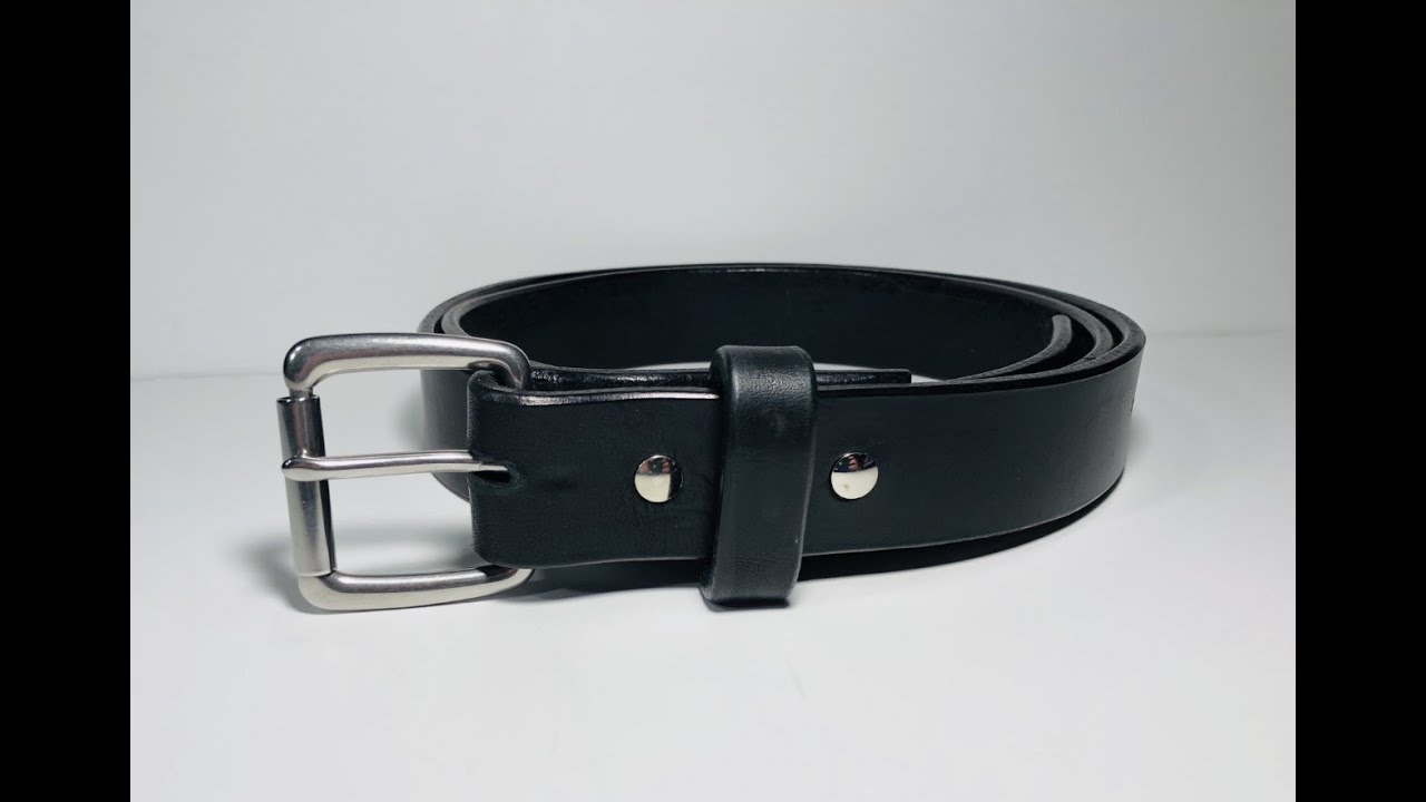 A Handmade Leather Belt