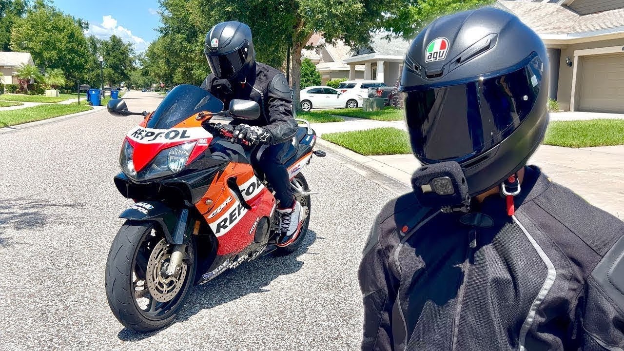 learning how to ride a motorcycle…AGAIN (CBR600F4i) 