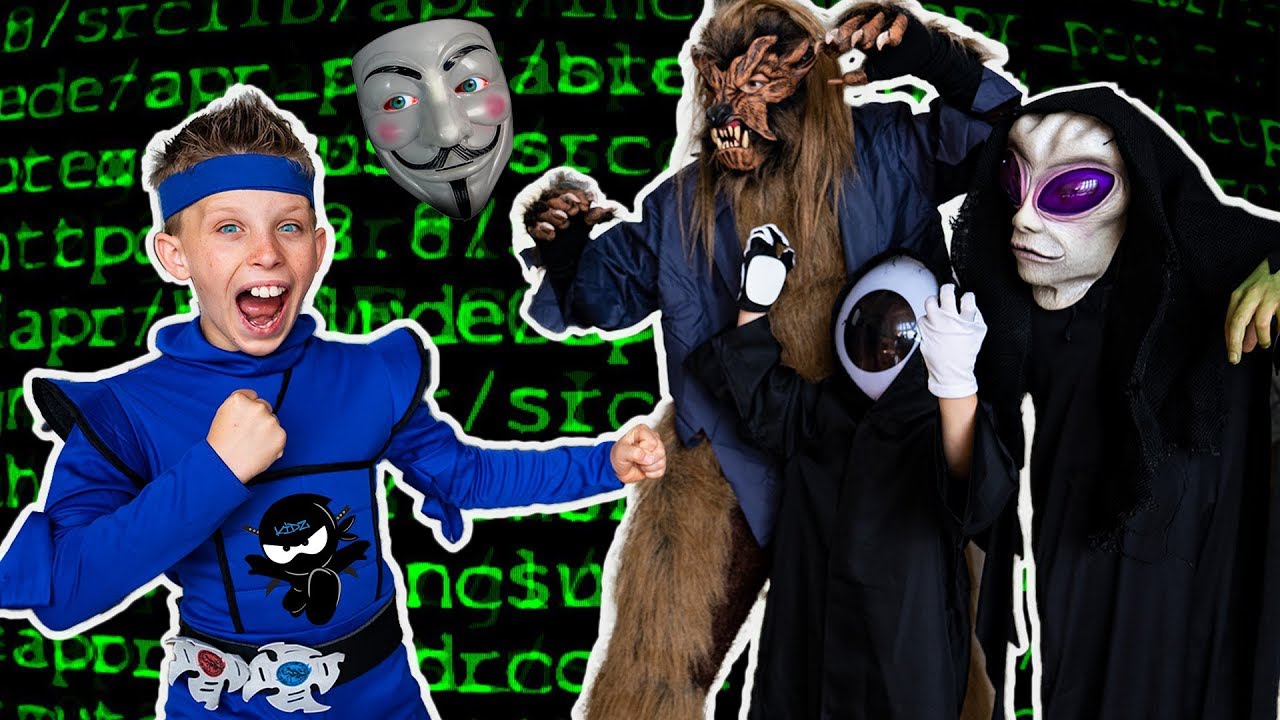 Paxton ESCAPE HACKER VR World! Ninja Kidz