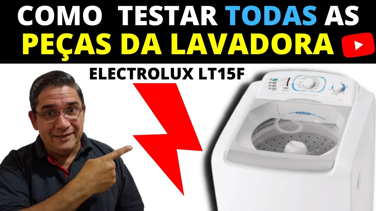 🔴Conserto de Maquina de Lavar Electrolux