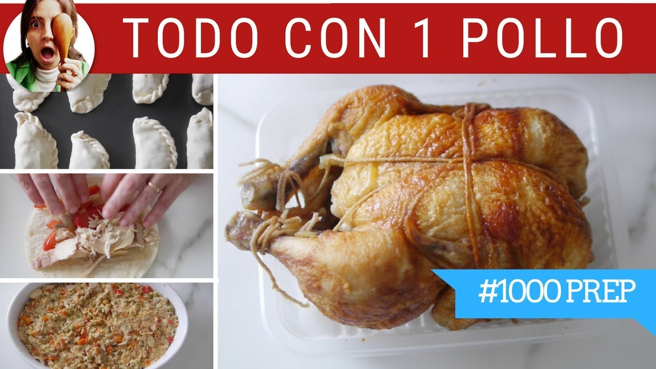 5 RECETAS CON POLLO PARA GUARDAR - #1000Prep
