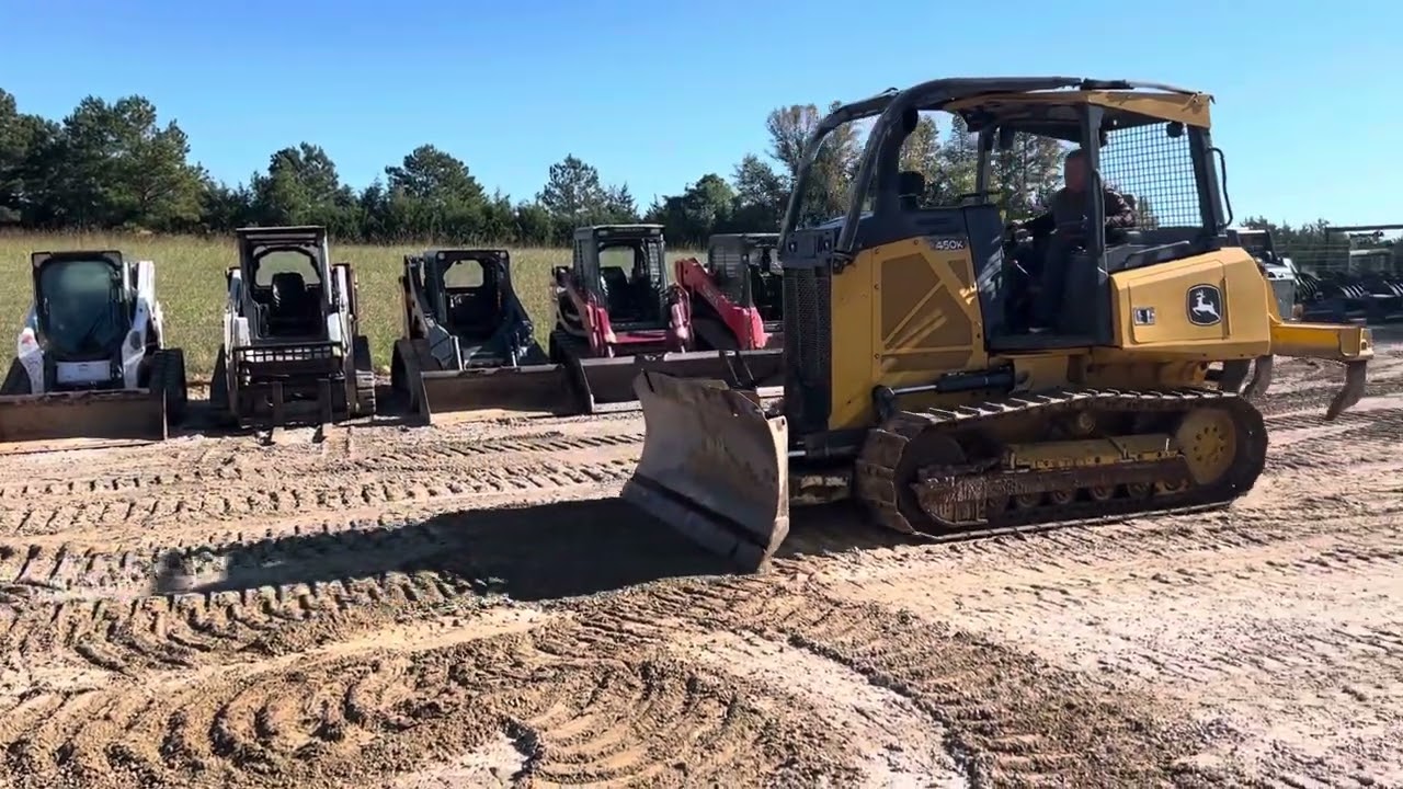2019 Deere 450K Crawler Dozer Tractor with Ripper