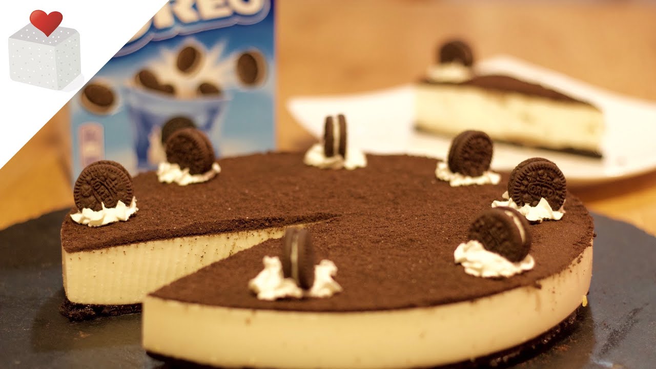 Tarta de Galletas Oreo | Az&uacute;car con Amor
