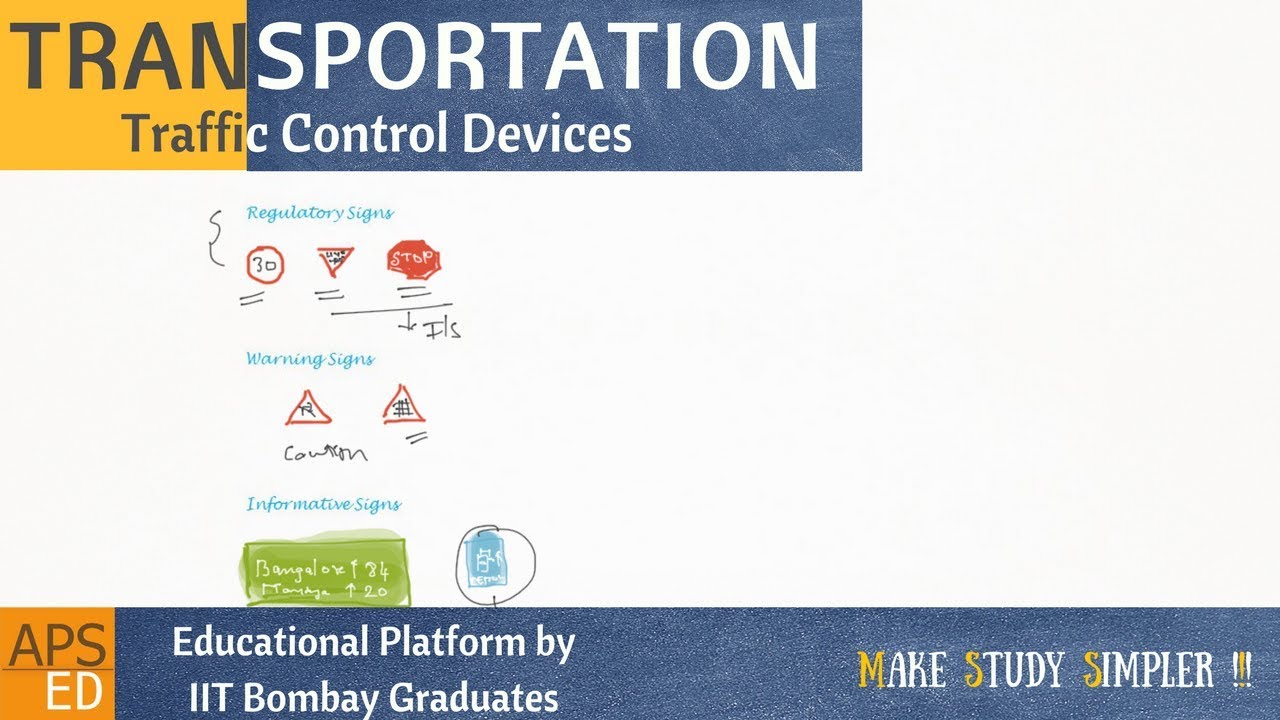 Traffic Control Devices | Transportation Engineering