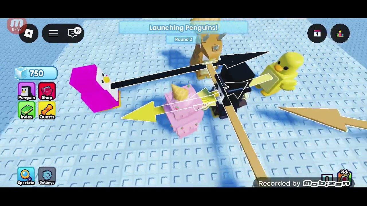 Играя Roblox пингвини  с бутане [епизод 2]