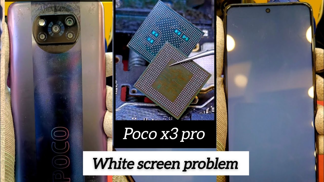 poco x3 pro | white screen problem | white screen solution | white display problem