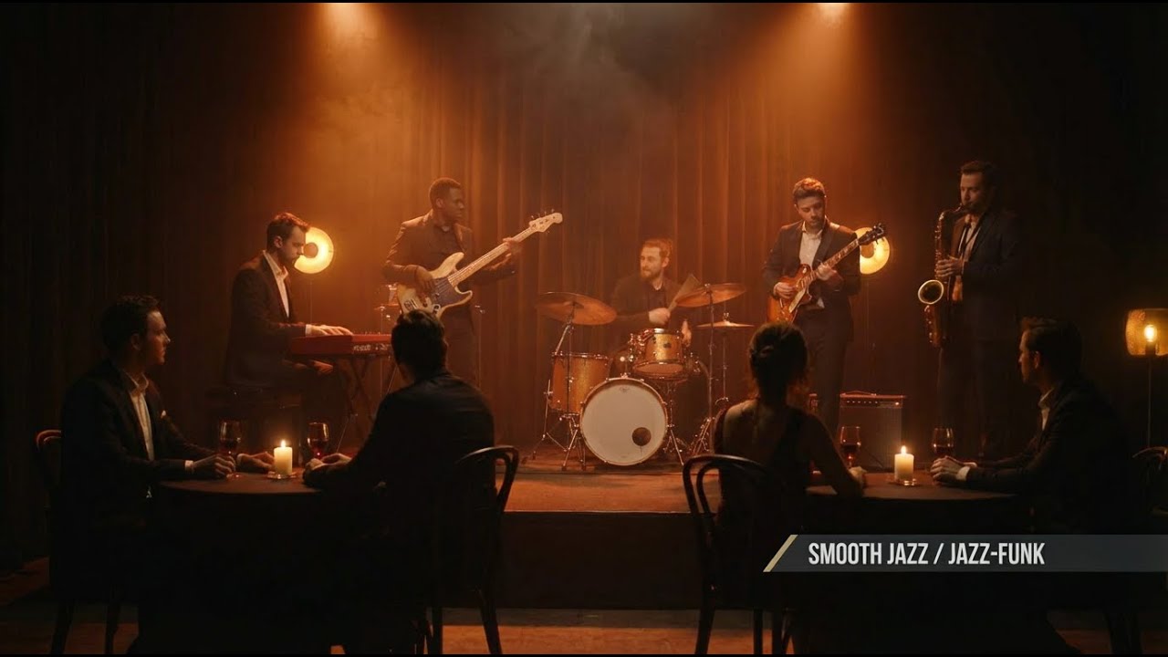 Blue Ember Band – “Inner Lane” (Smooth Jazz / Jazz-Funk / Male Vocal)