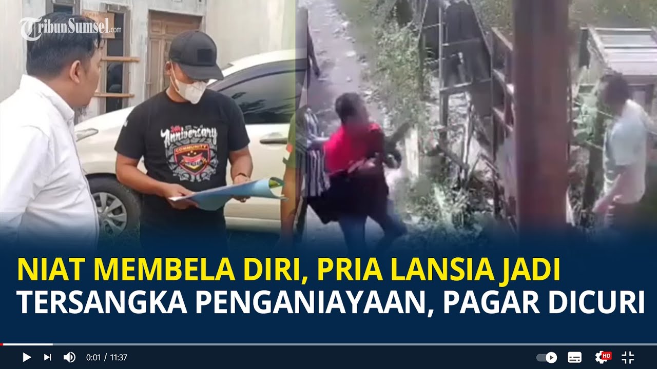Viral Niat Membela Diri, Pria Lansia jadi Tersangka Penganiayaan Gegara Pagar Rumah Dirusak