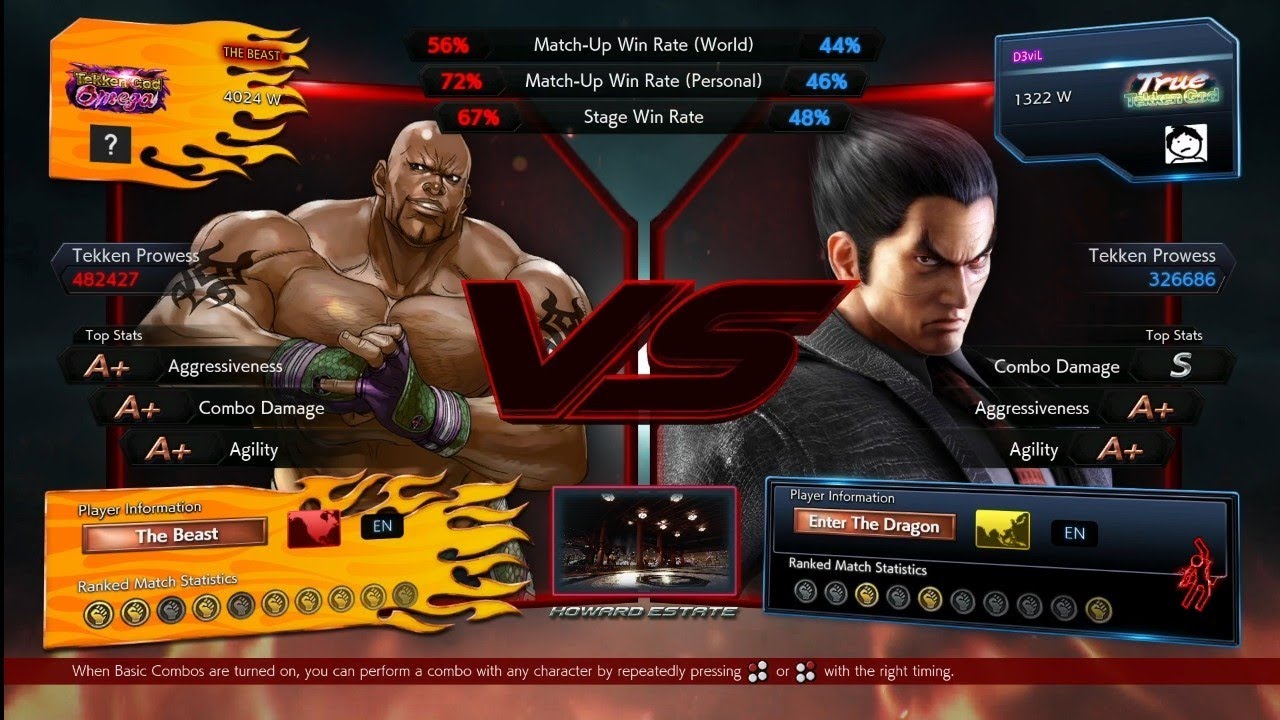 BSK (Marduk) VS D3vil (Kazuya) Tekken 7 Pakistan