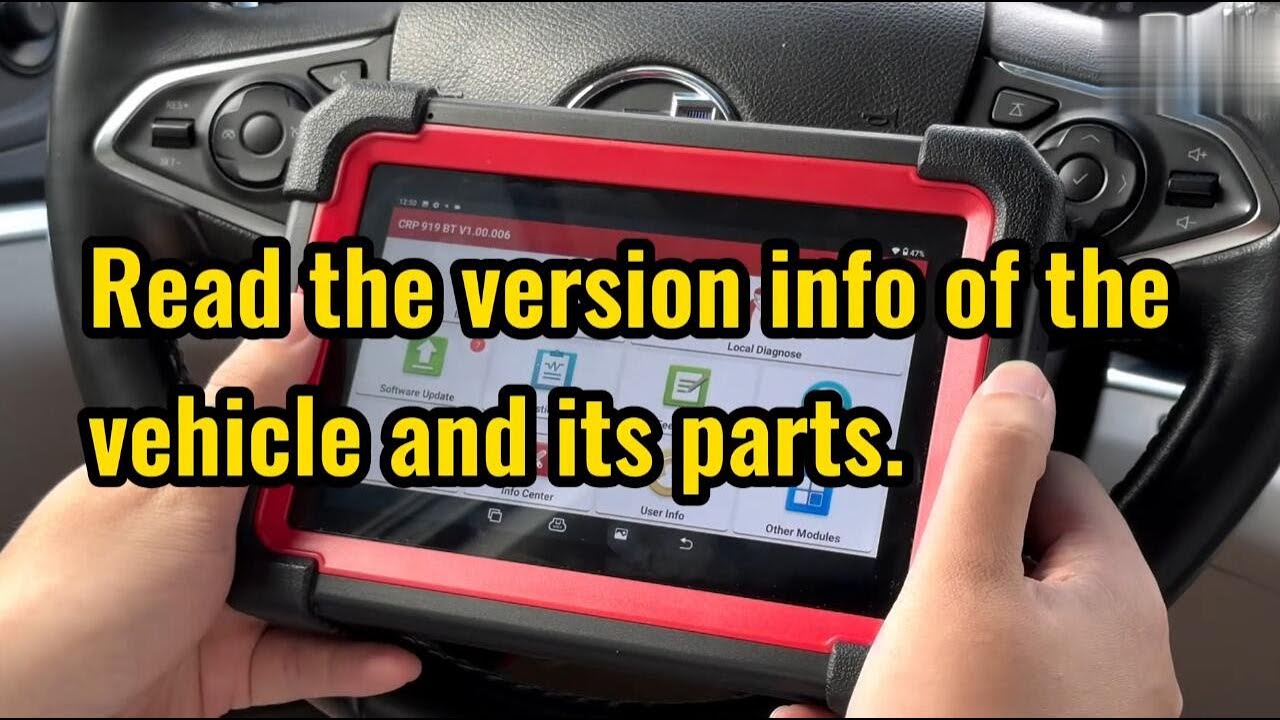 Launch X431 CRP919EBT/CRP919XBT Read Vehicle Info.-launchx431.fr