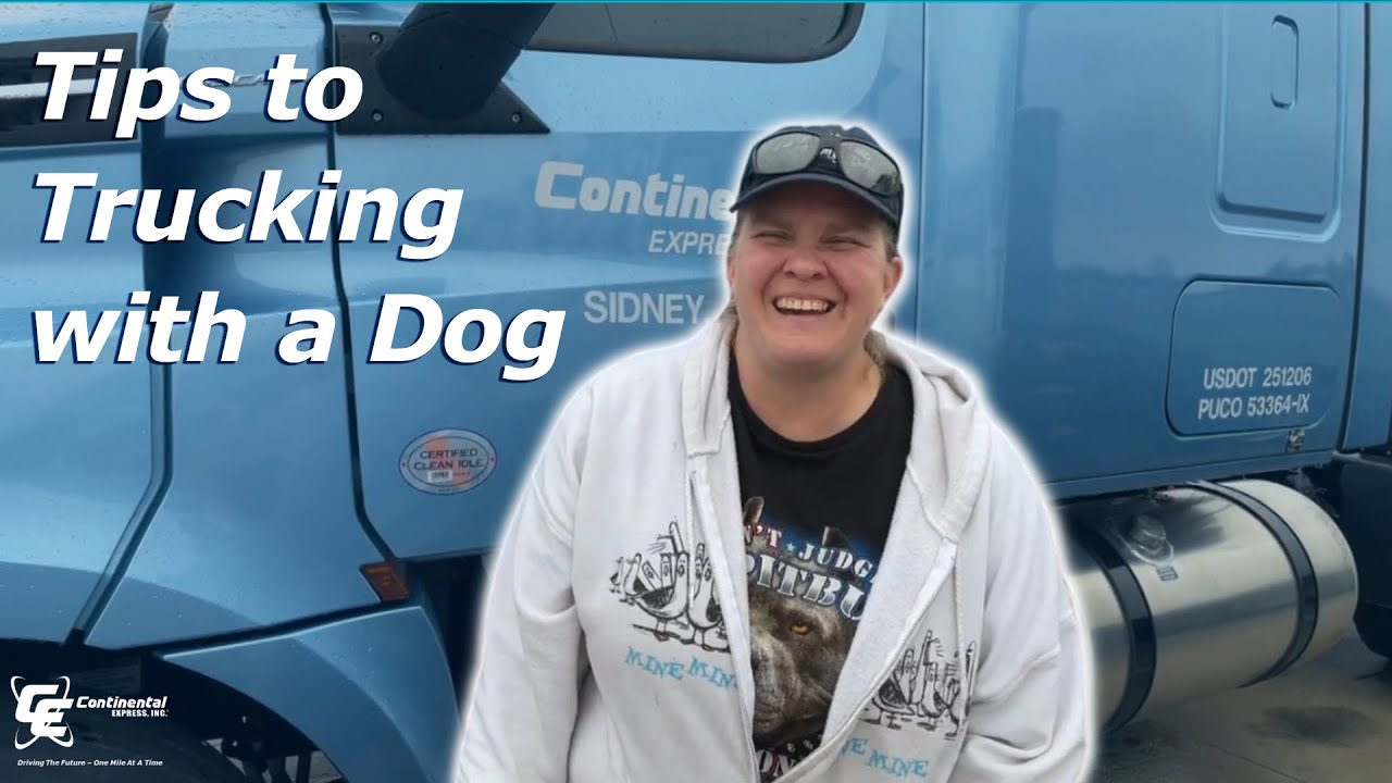 Trucking with a Dog: Kathy and Darius' Tips