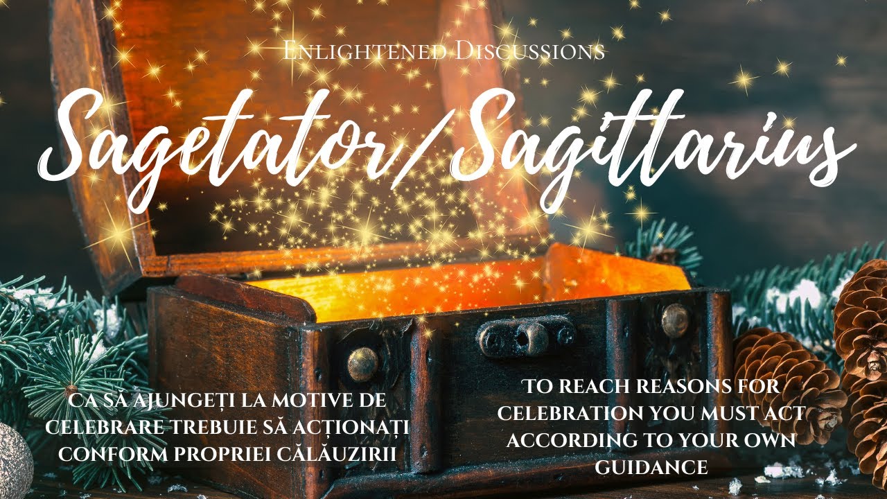 Sagetator - Ca să ajungeți la motive de celebrare trebuie să acționați conform propriei călăuziri