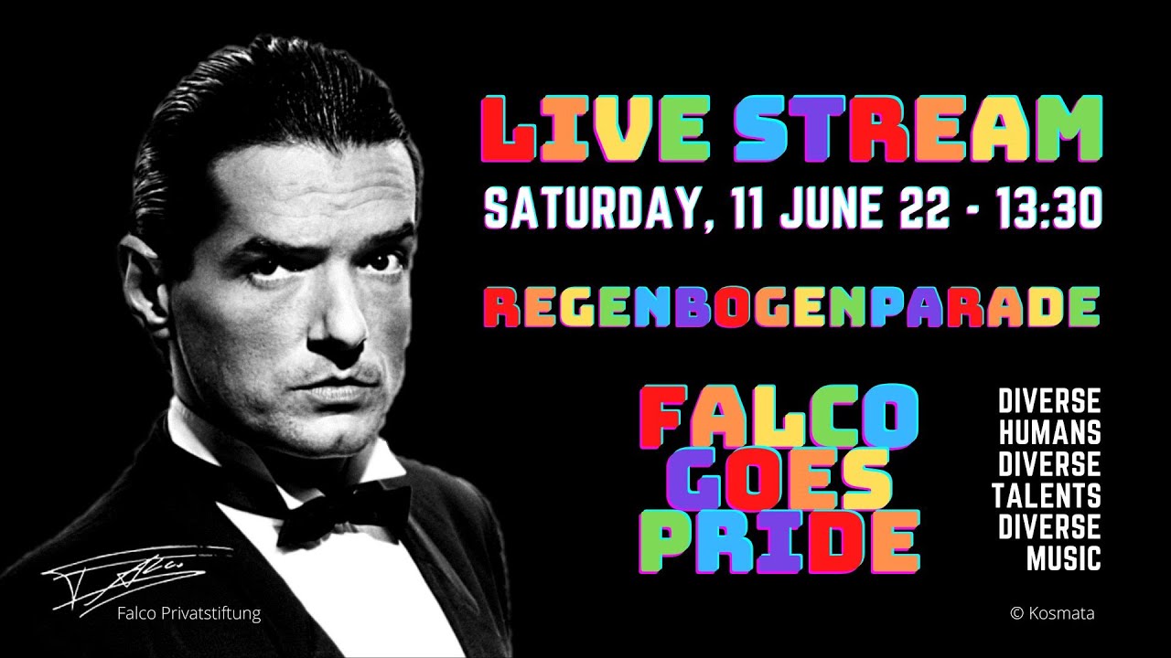 Falco goes Pride - Live vom Paradetruck - Regenbogenparade Wien - 11 June 22