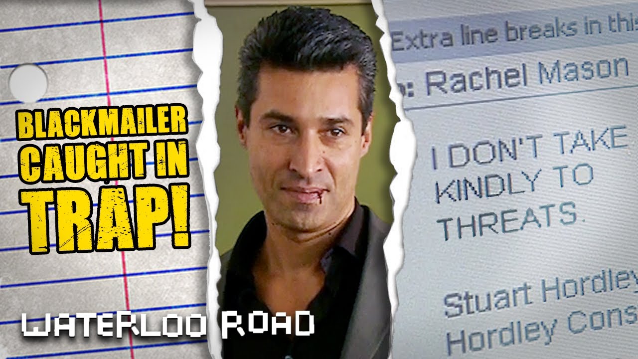 Eddie Lawson Traps (and Punches) School Blackmailer | Waterloo Road