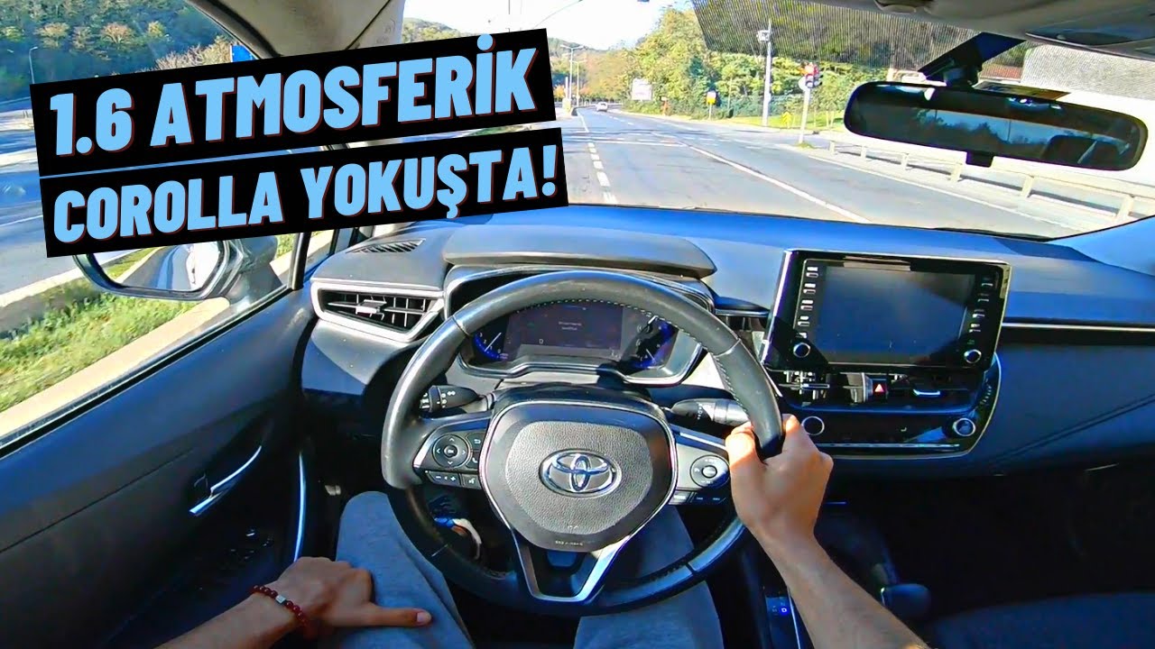 1.6 ATMOSFERİK 132 HP COROLLA'NIN YOKUŞ İLE İMTİHANI ! TOYOTA COROLLA 1.6 POV SÜRÜŞ