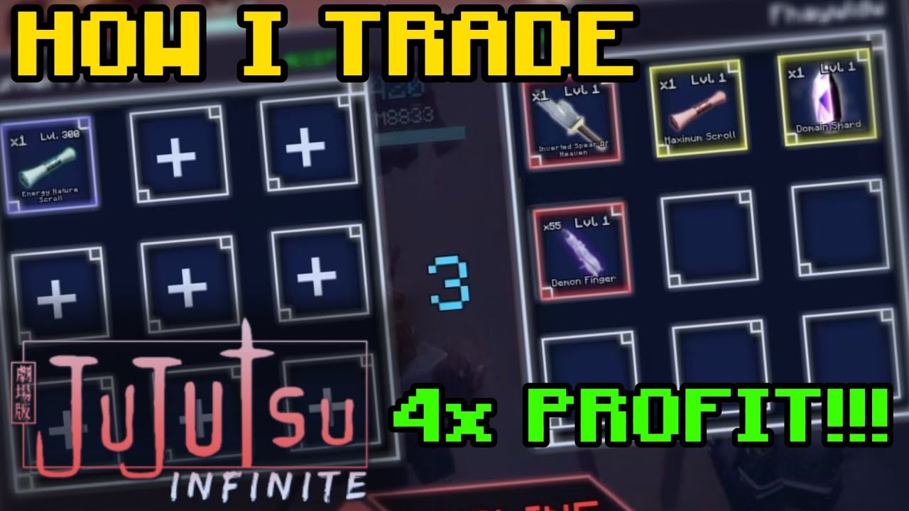How I Get Domain Shards Easily from JUST Trading!!! - Jujutsu Infinite