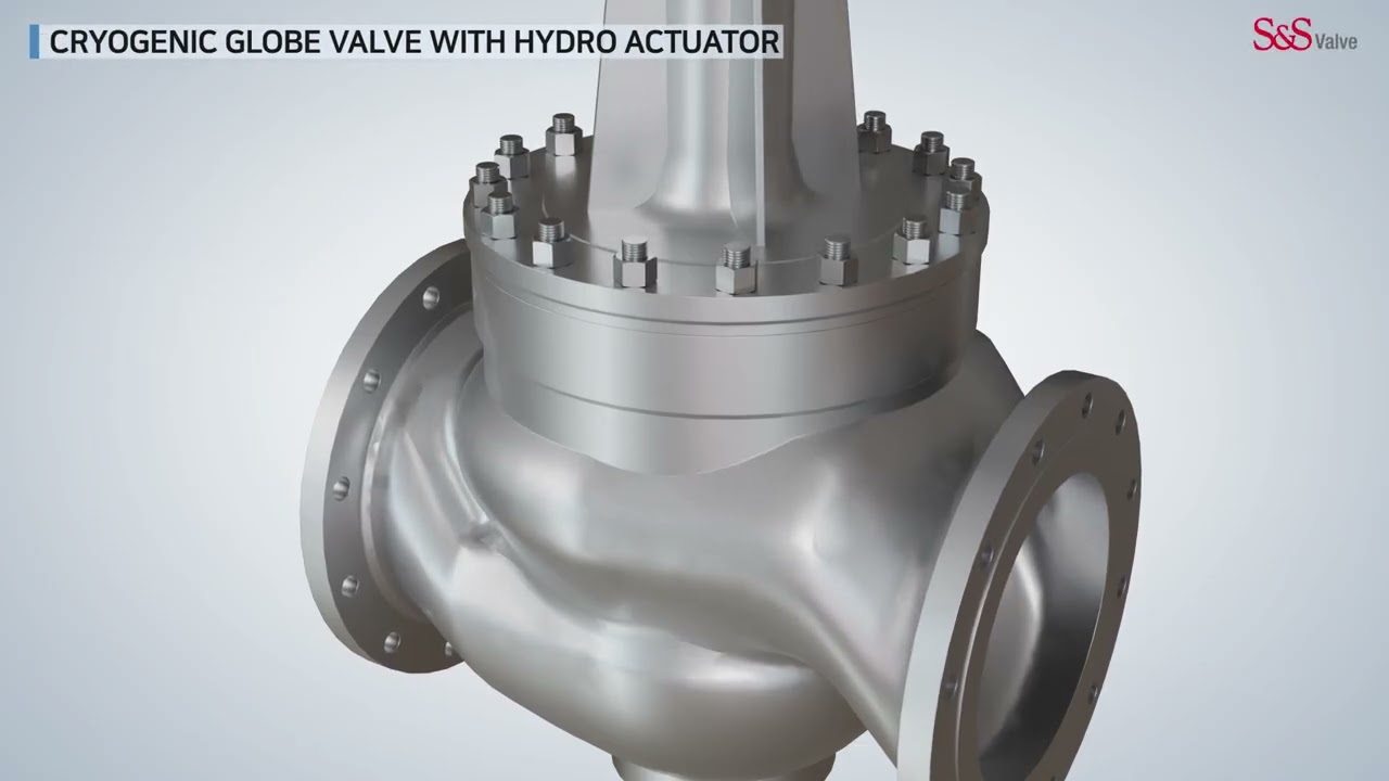 에스앤에스밸브(주) Globe Valve with Hydro Actuator 제품 홍보 동영상