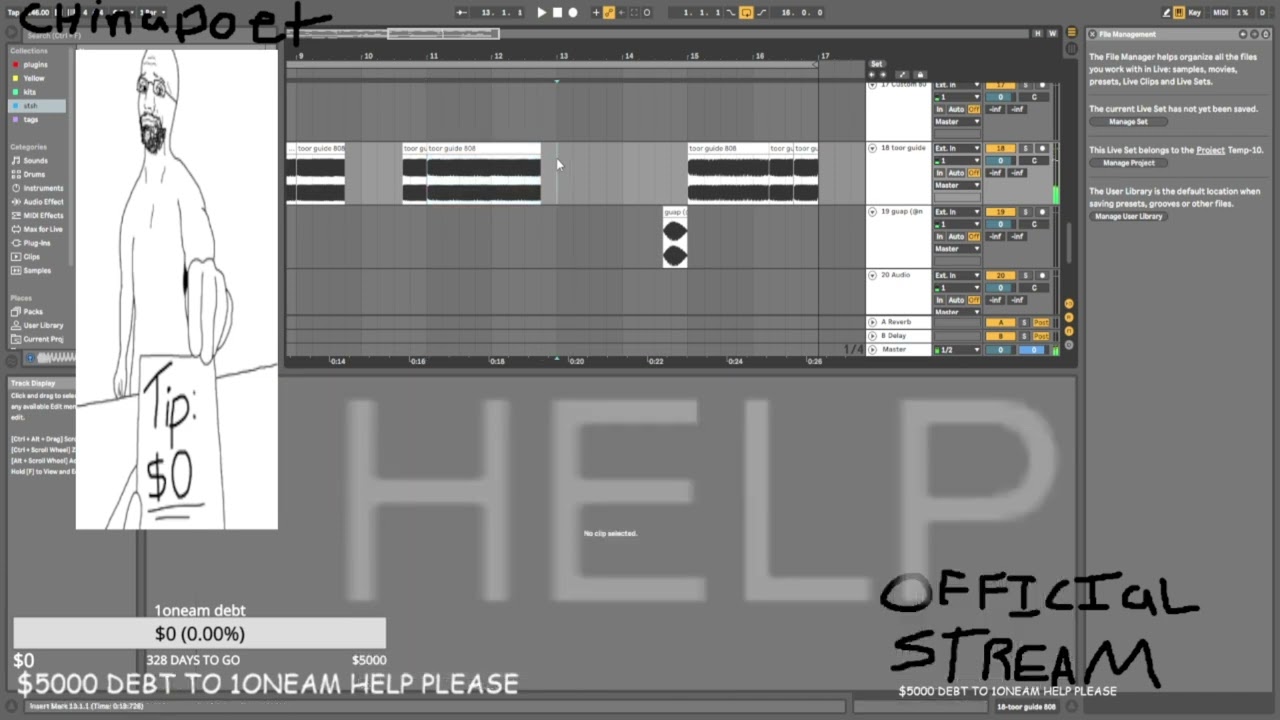 how to make a chinapoet ambient beat