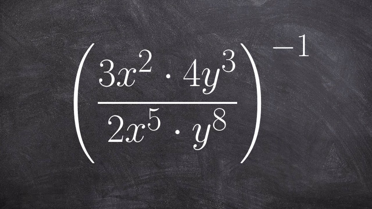 Follow the rules of PEMDAS to simplify an expression with multiple rules of exponents