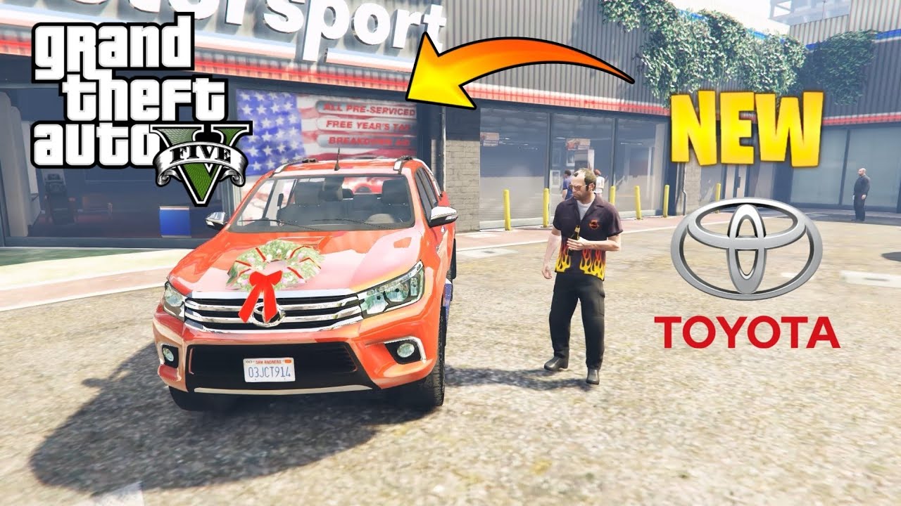Trevor ने घेतली नवीन Toyota hillux car 😎💥 gta 5 marathi
