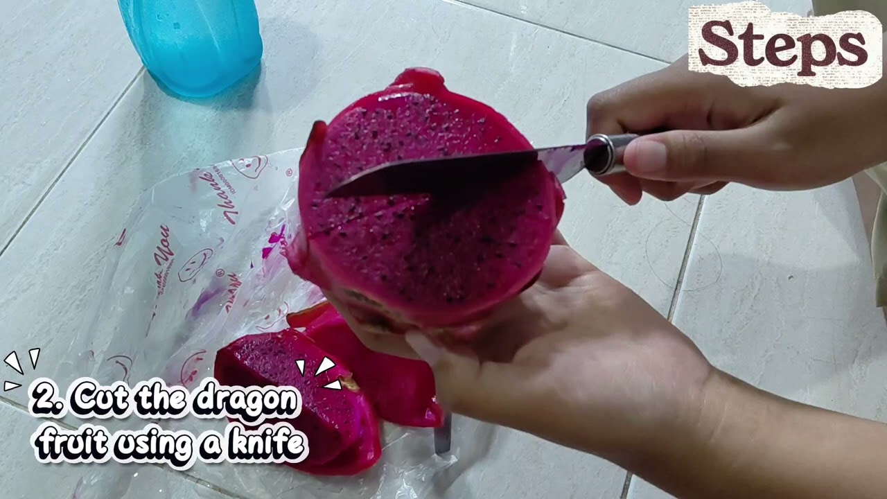 How to make dragon fruit juice
