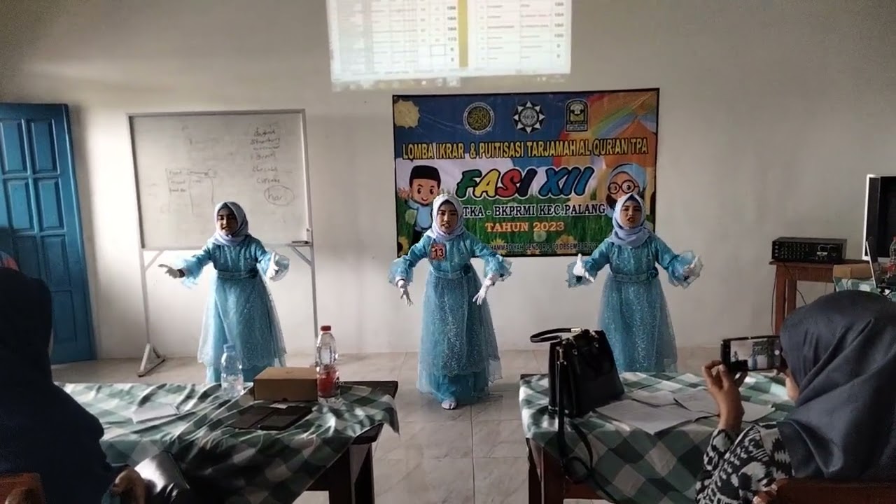 Juara 1 ikrar santri kec. FASI XII TH.2024