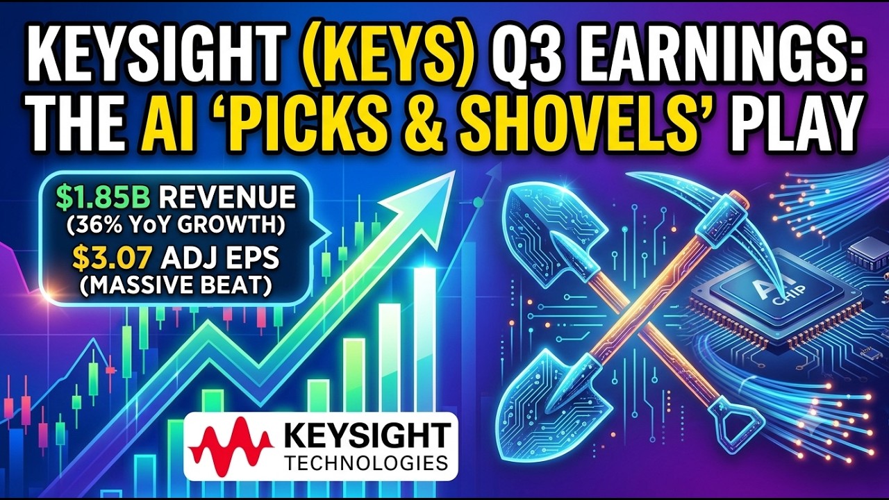 Отчет Keysight Technologies (KEYS) за 3 квартал 2026 года: главная ставка на &laquo;кирки и лопаты&raquo; в с...