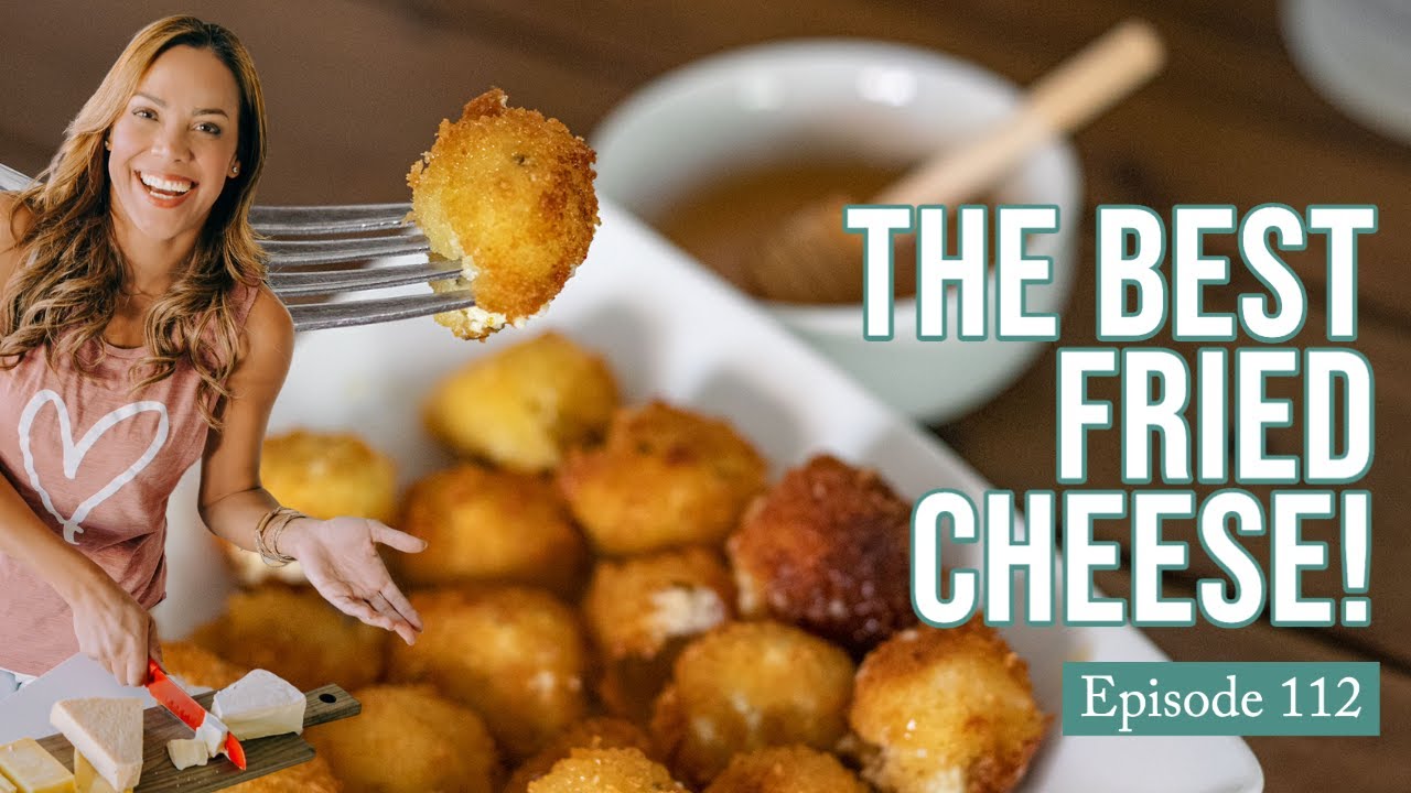 Goat Cheese Balls with Honey