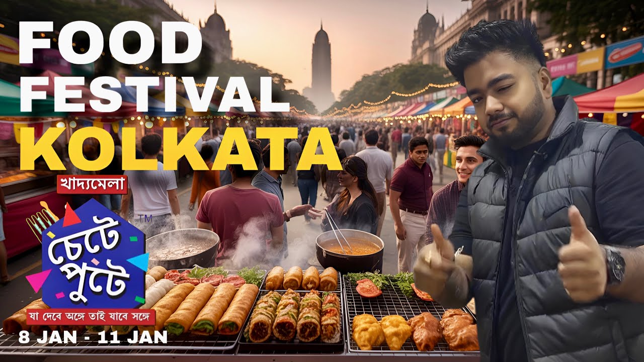 CHEATE PUTEE চেটে পুটে Food Festival Kolkata 2026 | Central Kolkata Biggest Food Festival Full Tour