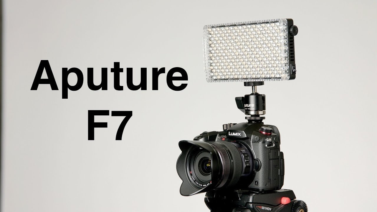 Aputure AL-F7 Unbox and Review
