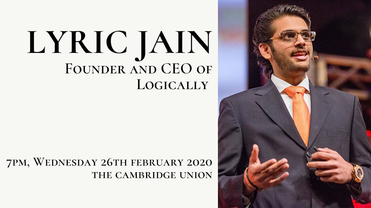 Lyric Jain | Q&A | Cambridge Union (3/3)