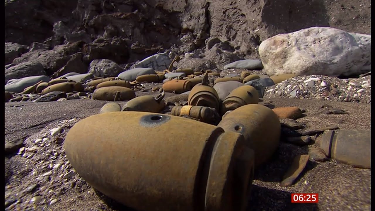 The Yorkshire beach with 250,000 bombs that needs clearing up (UK) 6/May/2024