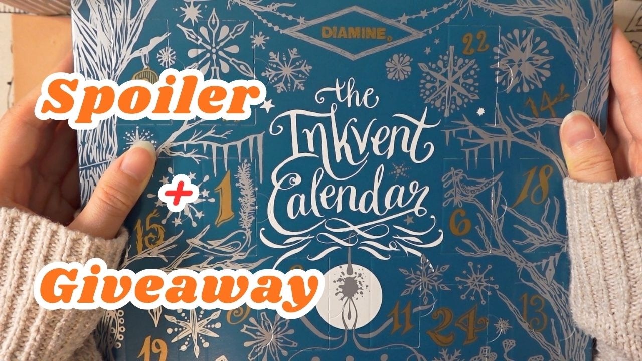 Diamine Inkvent 2025 Spoilers, Giveaway, and First Impressions