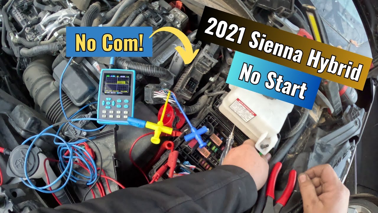 2021 Toyota Sienna Hybrid - No start, Hybrid system malfunction.