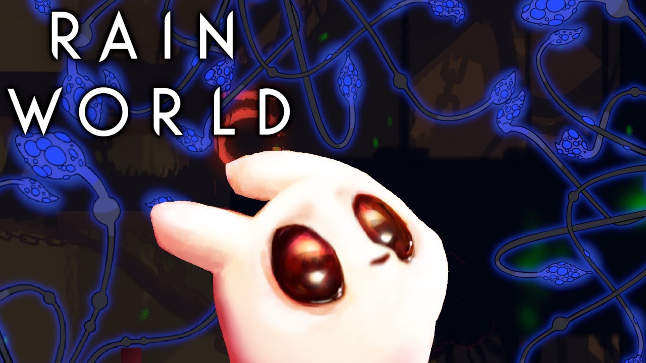 Facing The Most Terrifying Part of Rain World, "Blue Spaghetti"