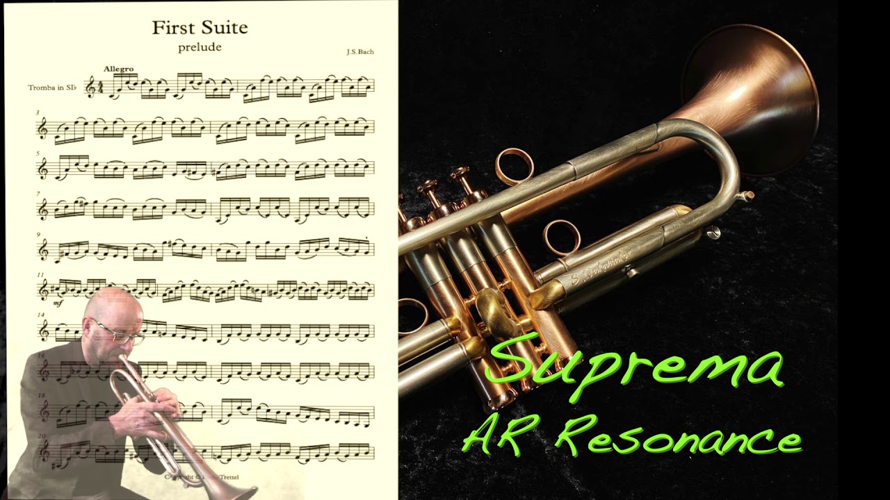 First Suite - J.S.Bach - Ar Resonance - Paolo Trettel
