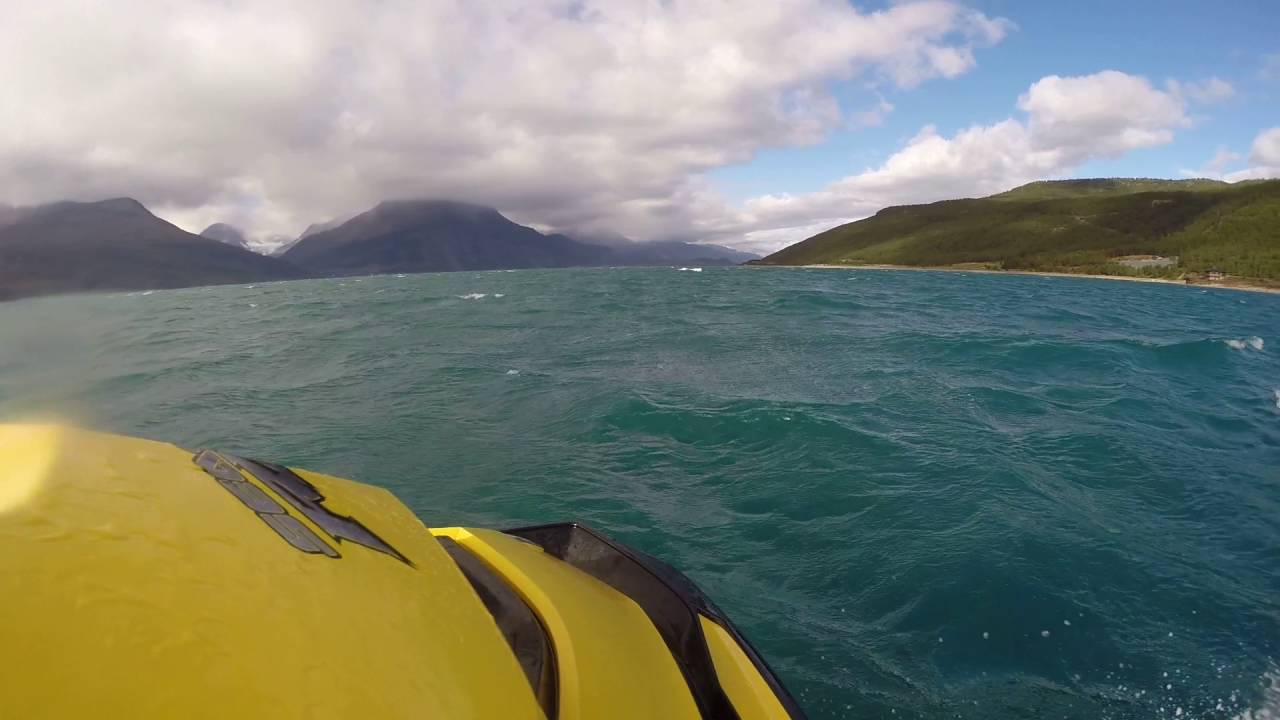 Sea Doo RXT in rough sea