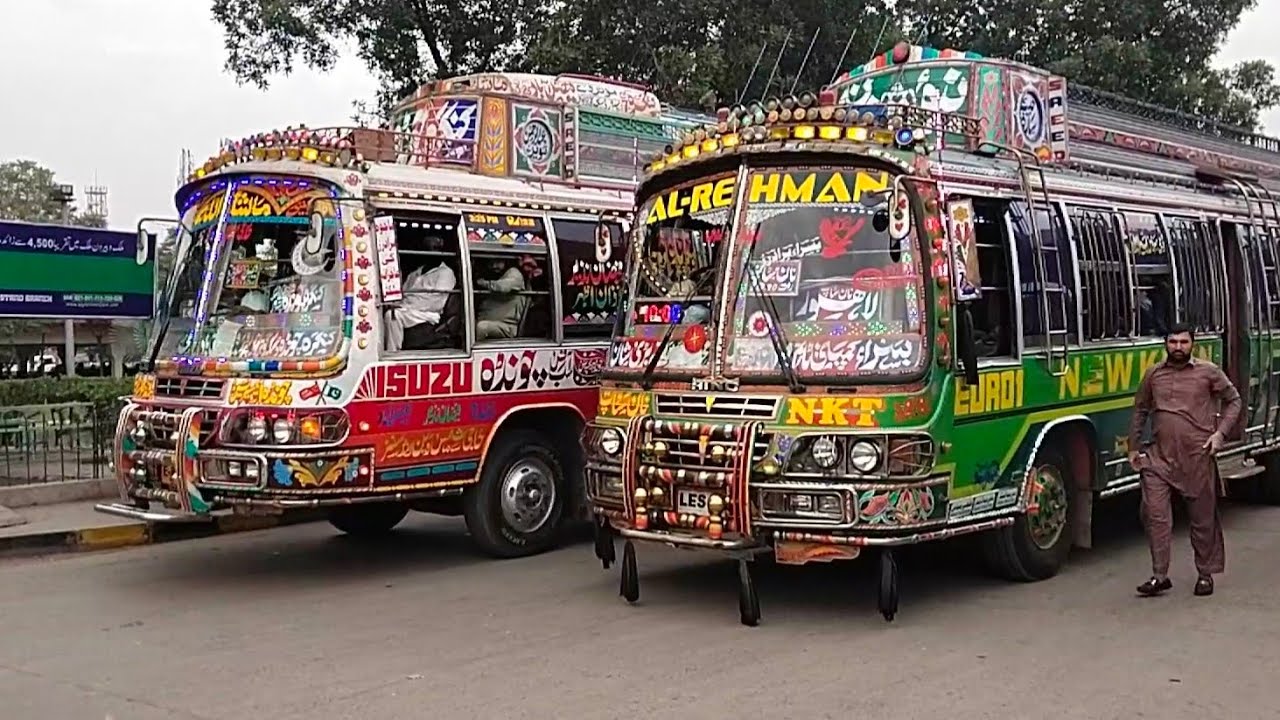 Some popular buses leaving from Faisalabad Bus Stand at 3:15 PM ۔