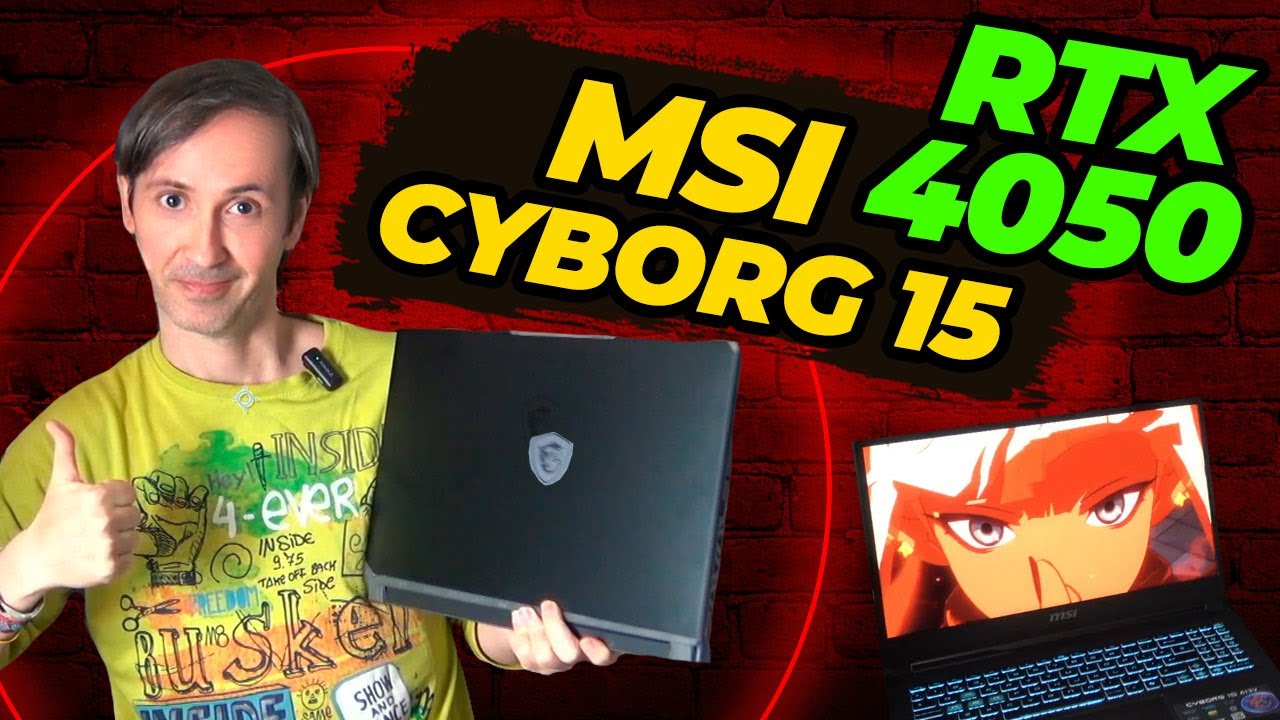 REVIEW MSI CYBORG 15 A13VE, I5 13420H Y RTX 4050, EL MEJOR PRECIO PARA JUGAR A 1080P