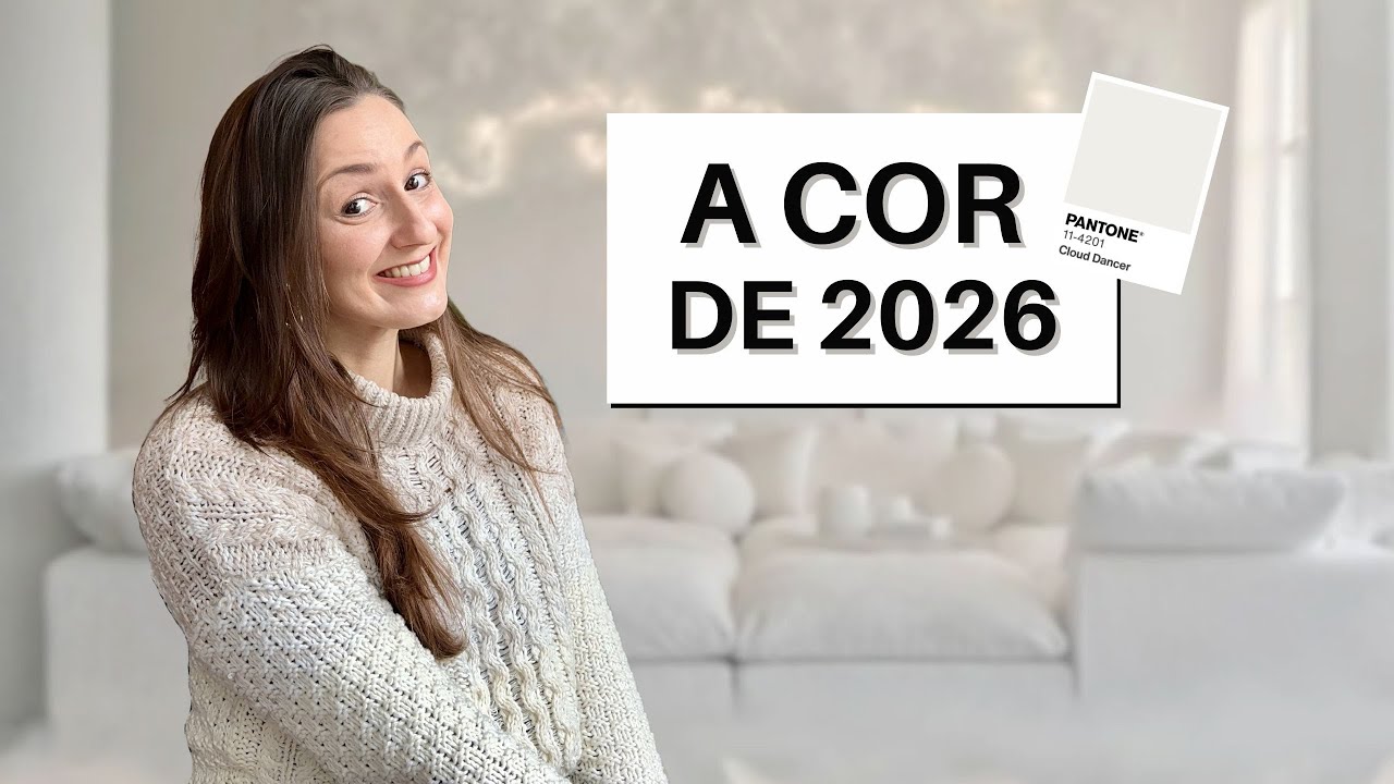 Por que essa é a COR DE 2026? E COMO USAR NA DECORAÇÃO