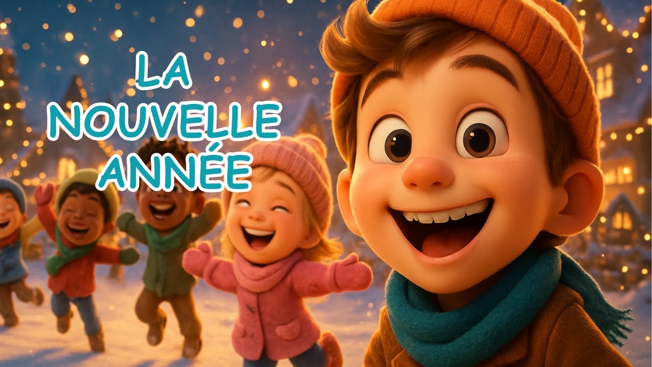 La Nouvelle Année Va Commencer 🎆 | Comptine de Nouvel An pour Enfants | Chanson Enfant