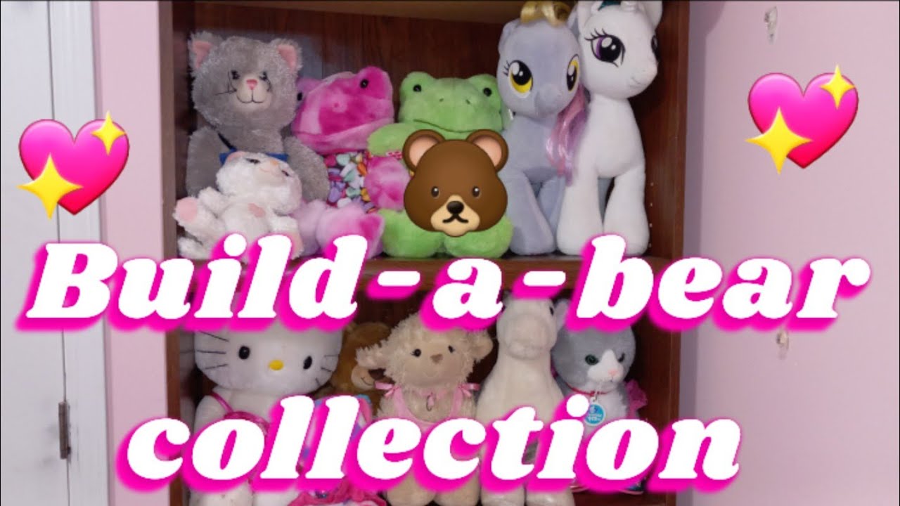 My Build-A-Bear Collection!! 🐻💖🐻💖🐻