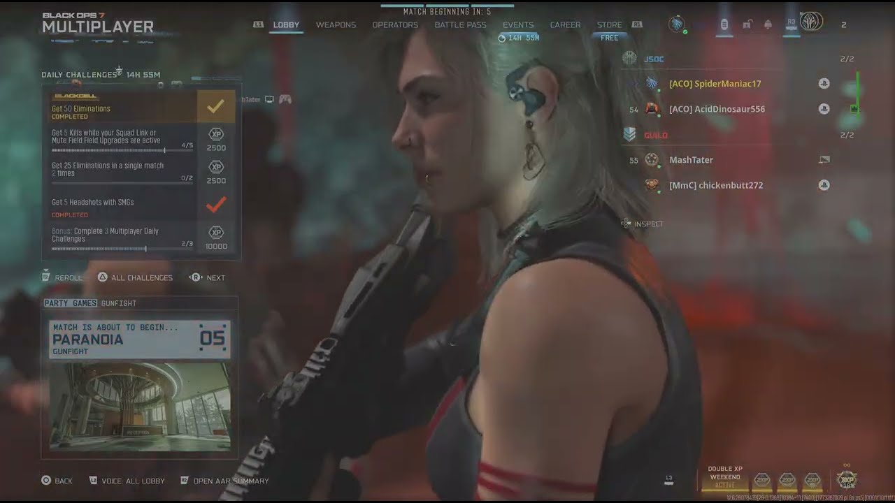 Call of Duty Bo7 Gunfight with Dalton Paranoia, They said 