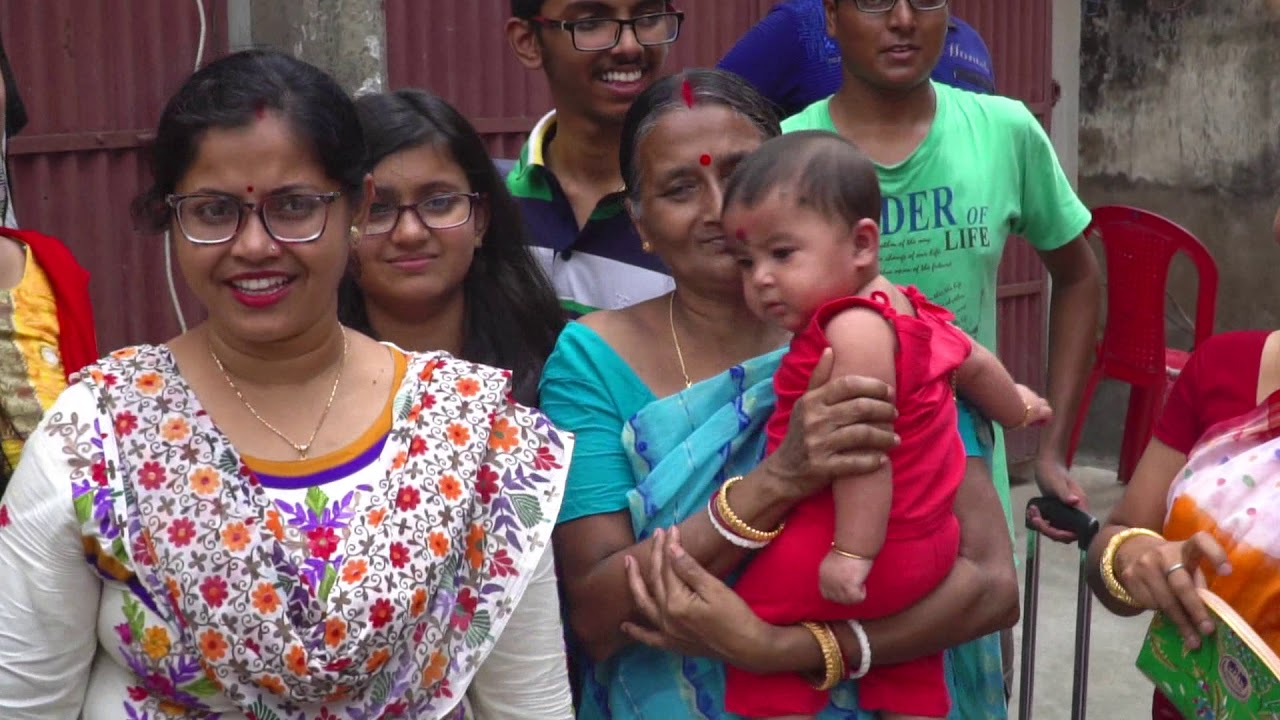 rice ceremony of Projjal kundu