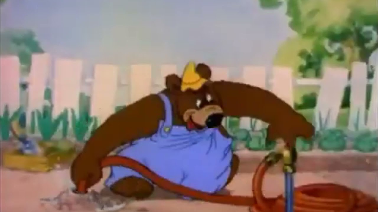 Garden Hose inflate to pop